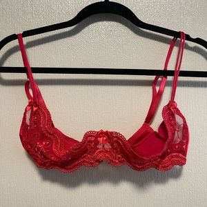 Red bralet